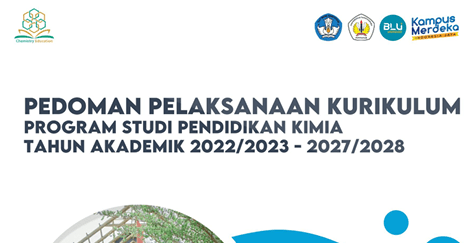 Buku Pedoman Pelaksanaan Kurikulum Program Studi Kimia